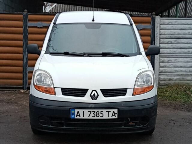 Белый Рено Кенгу, объемом двигателя 1.5 л и пробегом 196 тыс. км за 3100 $, фото 2 на Automoto.ua