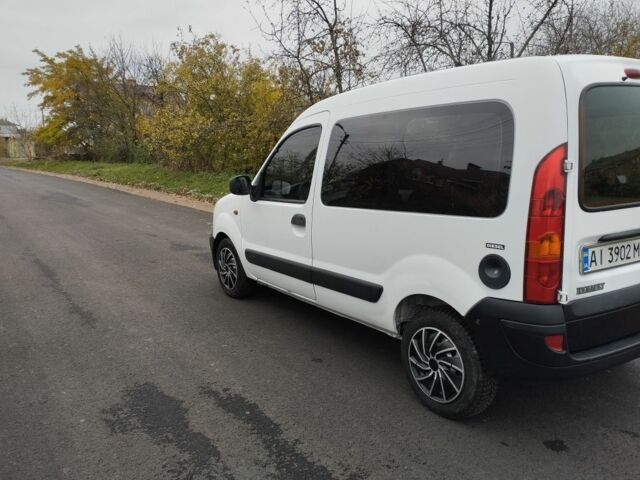 Белый Рено Кенгу, объемом двигателя 1.5 л и пробегом 335 тыс. км за 3650 $, фото 4 на Automoto.ua