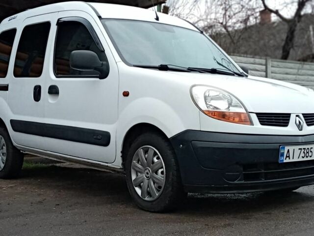 Белый Рено Кенгу, объемом двигателя 1.5 л и пробегом 196 тыс. км за 3100 $, фото 11 на Automoto.ua