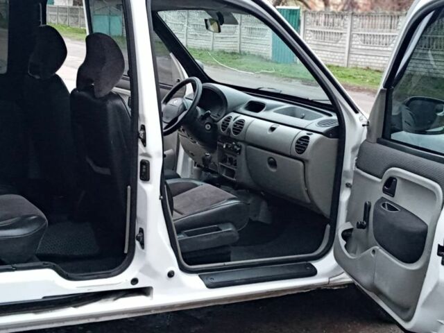 Белый Рено Кенгу, объемом двигателя 1.5 л и пробегом 196 тыс. км за 3100 $, фото 17 на Automoto.ua