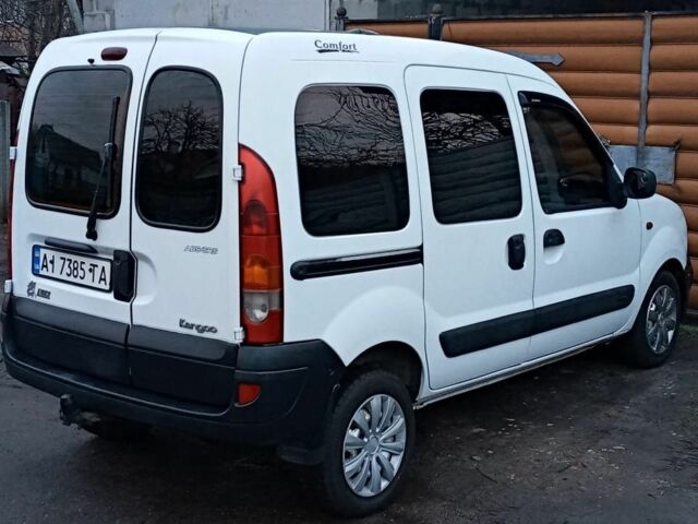 Белый Рено Кенгу, объемом двигателя 1.5 л и пробегом 196 тыс. км за 3100 $, фото 7 на Automoto.ua