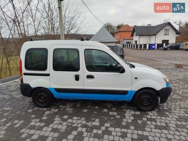 Белый Рено Кенгу, объемом двигателя 1.5 л и пробегом 392 тыс. км за 2900 $, фото 2 на Automoto.ua