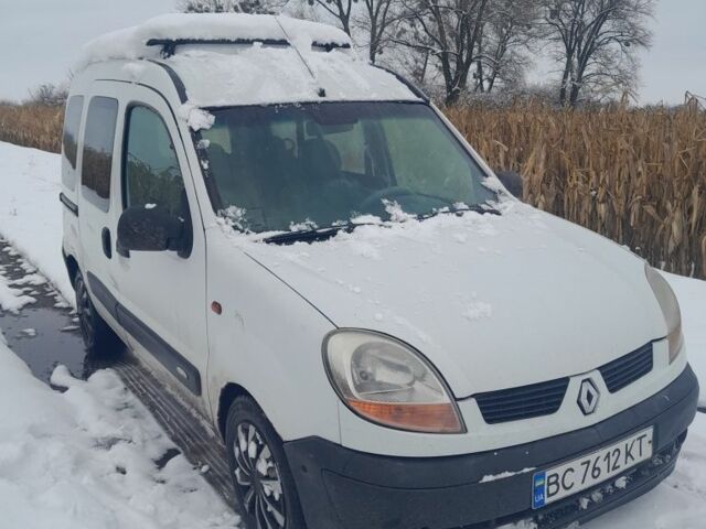 Білий Рено Кєнгу, об'ємом двигуна 1.5 л та пробігом 366 тис. км за 2750 $, фото 1 на Automoto.ua