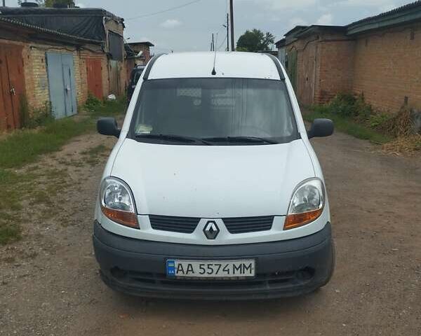 Белый Рено Кенгу, объемом двигателя 1.46 л и пробегом 350 тыс. км за 2800 $, фото 4 на Automoto.ua