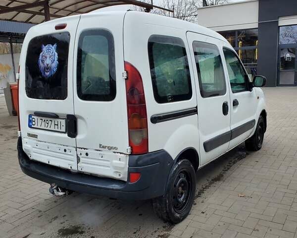 Білий Рено Кєнгу, об'ємом двигуна 1.5 л та пробігом 306 тис. км за 2000 $, фото 2 на Automoto.ua