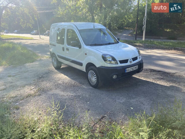 Белый Рено Кенгу, объемом двигателя 1.9 л и пробегом 468 тыс. км за 5300 $, фото 2 на Automoto.ua