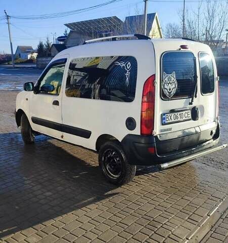 Белый Рено Кенгу, объемом двигателя 1.5 л и пробегом 193 тыс. км за 3500 $, фото 1 на Automoto.ua