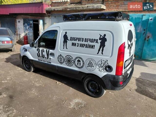 Белый Рено Кенгу, объемом двигателя 1.4 л и пробегом 387 тыс. км за 2900 $, фото 9 на Automoto.ua