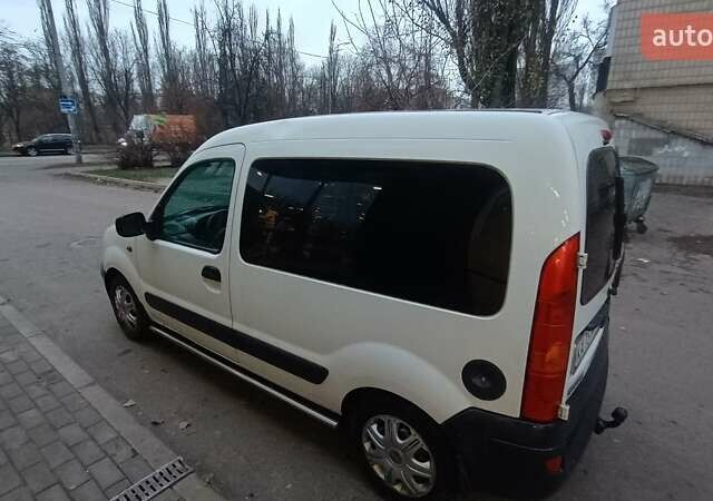 Белый Рено Кенгу, объемом двигателя 1.5 л и пробегом 263 тыс. км за 4200 $, фото 8 на Automoto.ua