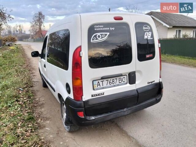 Белый Рено Кенгу, объемом двигателя 1.2 л и пробегом 390 тыс. км за 2500 $, фото 2 на Automoto.ua