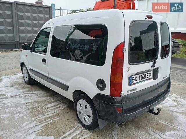 Белый Рено Кенгу, объемом двигателя 1.46 л и пробегом 245 тыс. км за 3700 $, фото 8 на Automoto.ua