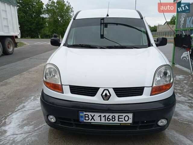 Белый Рено Кенгу, объемом двигателя 1.46 л и пробегом 245 тыс. км за 3700 $, фото 6 на Automoto.ua