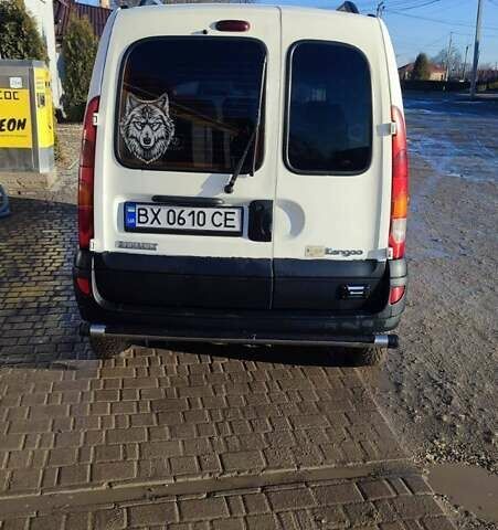 Белый Рено Кенгу, объемом двигателя 1.5 л и пробегом 193 тыс. км за 3500 $, фото 3 на Automoto.ua