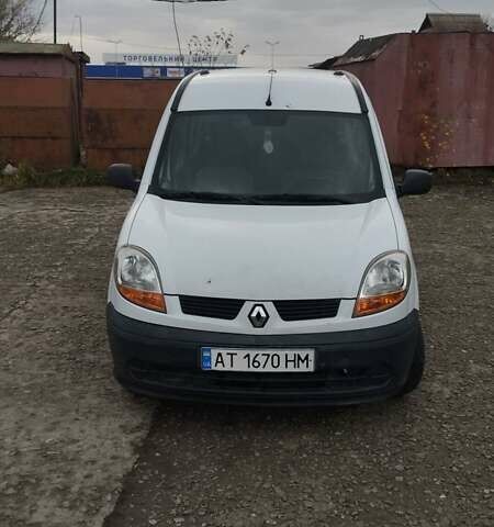 Белый Рено Кенгу, объемом двигателя 1.46 л и пробегом 185 тыс. км за 4000 $, фото 1 на Automoto.ua