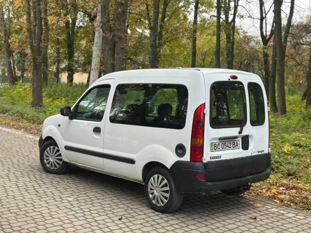 Белый Рено Кенгу, объемом двигателя 1.9 л и пробегом 270 тыс. км за 2500 $, фото 1 на Automoto.ua