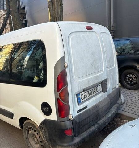 Белый Рено Кенгу, объемом двигателя 1.46 л и пробегом 310 тыс. км за 3500 $, фото 4 на Automoto.ua
