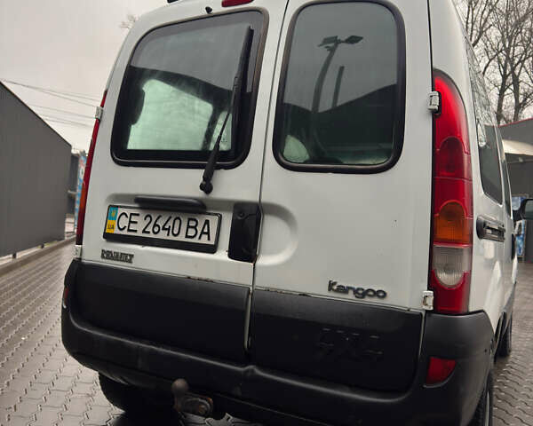 Белый Рено Кенгу, объемом двигателя 1.9 л и пробегом 277 тыс. км за 4500 $, фото 2 на Automoto.ua
