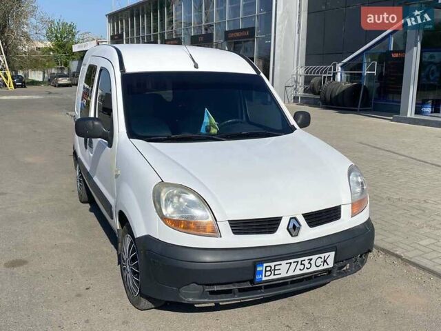 Белый Рено Кенгу, объемом двигателя 1.46 л и пробегом 417 тыс. км за 3500 $, фото 4 на Automoto.ua