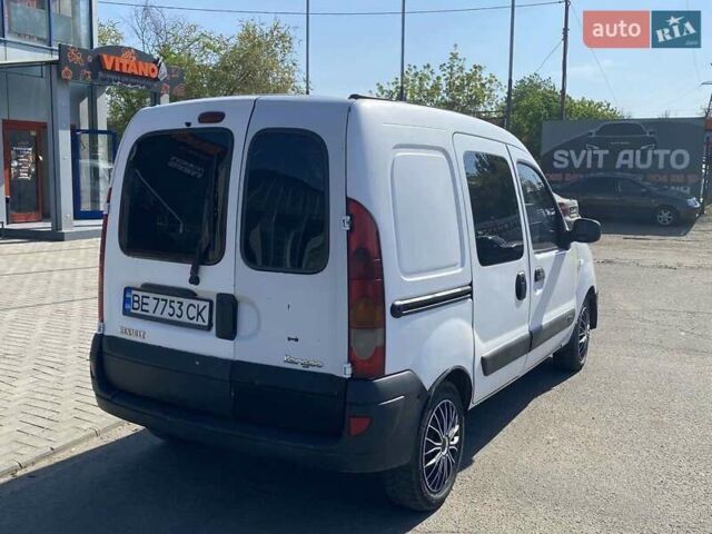 Белый Рено Кенгу, объемом двигателя 1.46 л и пробегом 417 тыс. км за 3500 $, фото 9 на Automoto.ua