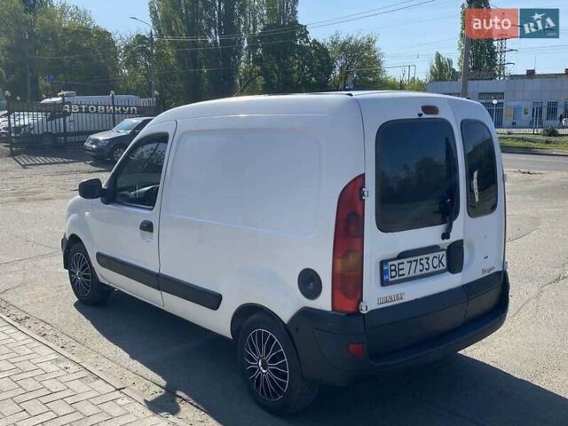 Белый Рено Кенгу, объемом двигателя 1.46 л и пробегом 417 тыс. км за 3500 $, фото 13 на Automoto.ua