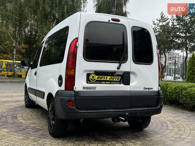 Белый Рено Кенгу, объемом двигателя 1.46 л и пробегом 240 тыс. км за 2800 $, фото 4 на Automoto.ua