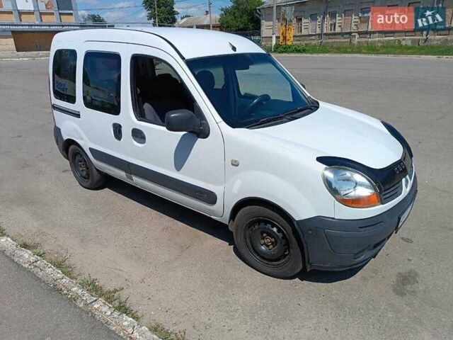 Рено Кенгу 2006 в Харькове на Automoto.ua Белый Рено Кенгу, объемом двигателя 1.9 л и пробегом 220 тыс. км за 4300 $, фото 2 на Automoto.ua
