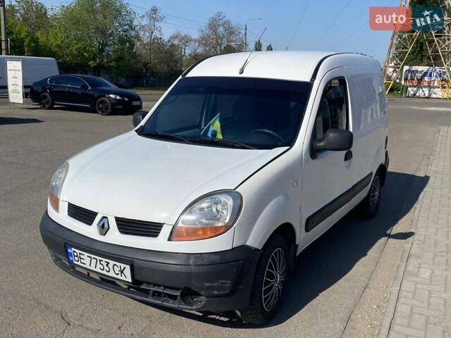 Белый Рено Кенгу, объемом двигателя 1.46 л и пробегом 417 тыс. км за 3500 $, фото 1 на Automoto.ua