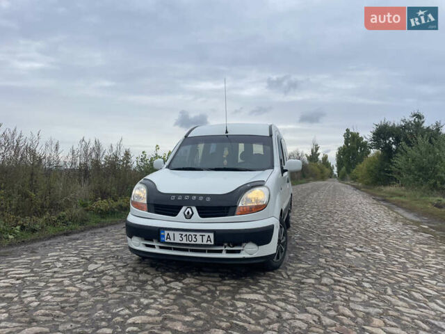 Белый Рено Кенгу, объемом двигателя 1.5 л и пробегом 265 тыс. км за 5000 $, фото 6 на Automoto.ua