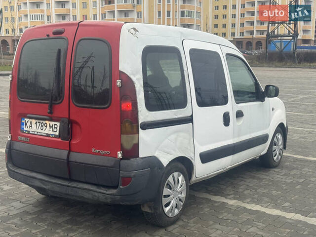 Белый Рено Кенгу, объемом двигателя 1.46 л и пробегом 330 тыс. км за 2300 $, фото 5 на Automoto.ua