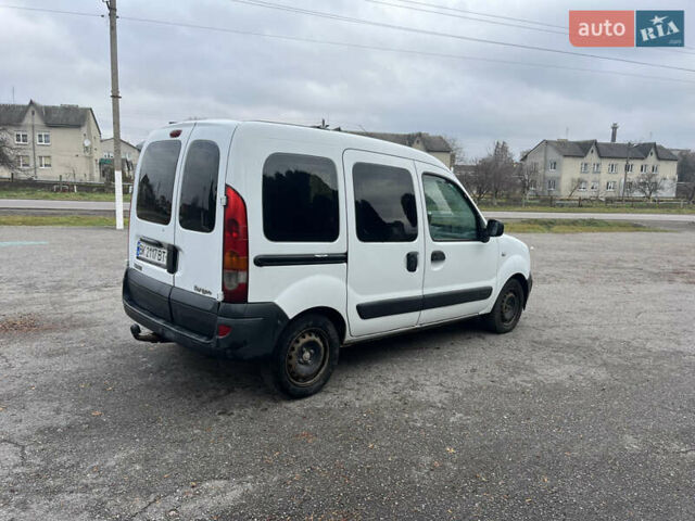 Белый Рено Кенгу, объемом двигателя 1.5 л и пробегом 261 тыс. км за 2950 $, фото 3 на Automoto.ua