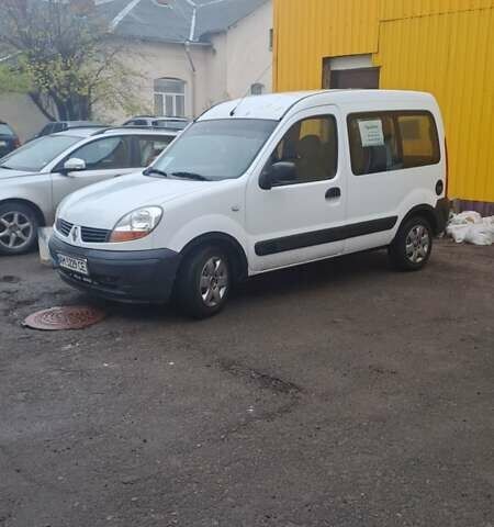 Белый Рено Кенгу, объемом двигателя 1.5 л и пробегом 217 тыс. км за 4000 $, фото 7 на Automoto.ua