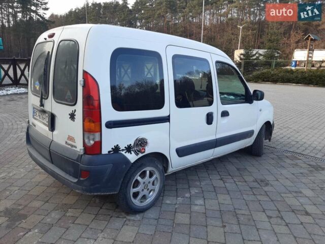 Белый Рено Кенгу, объемом двигателя 1.5 л и пробегом 220 тыс. км за 4900 $, фото 1 на Automoto.ua