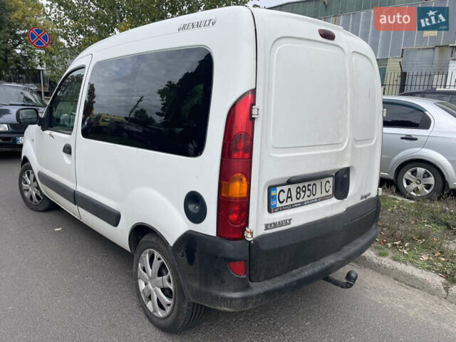 Рено Кенгу 2008 в Черкассах на Automoto.ua Белый Рено Кенгу, объемом двигателя 1.9 л и пробегом 275 тыс. км за 3500 $, фото 2 на Automoto.ua