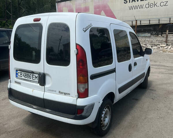 Белый Рено Кенгу, объемом двигателя 1.5 л и пробегом 298 тыс. км за 4600 $, фото 4 на Automoto.ua