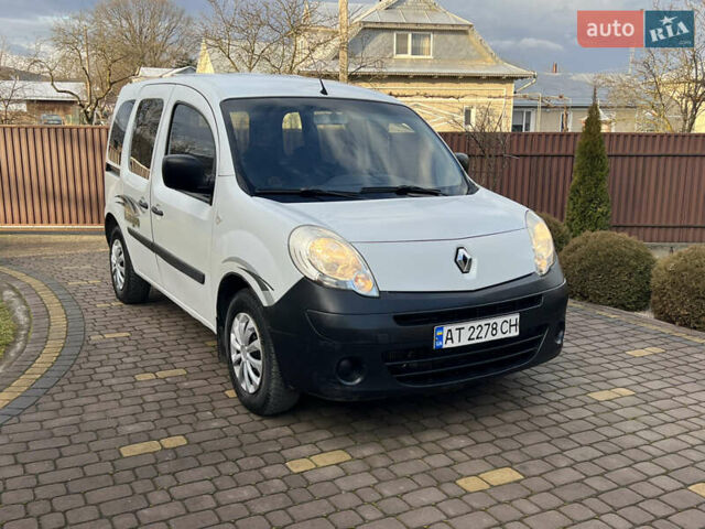 Белый Рено Кенгу, объемом двигателя 1.5 л и пробегом 268 тыс. км за 5300 $, фото 1 на Automoto.ua