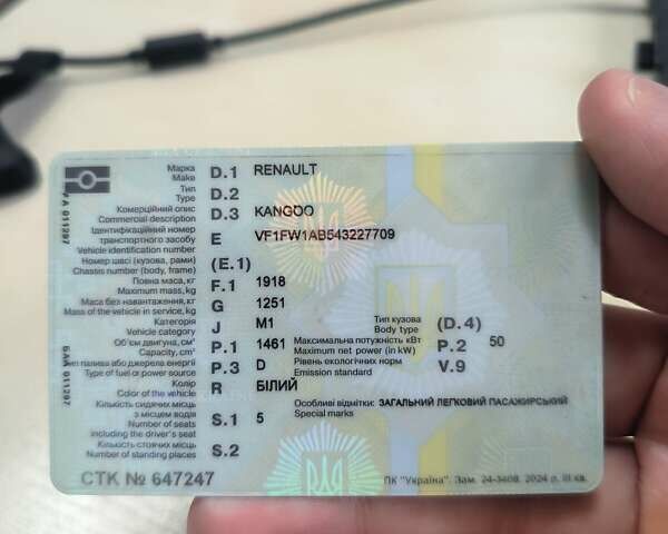 Білий Рено Кєнгу, об'ємом двигуна 1.46 л та пробігом 255 тис. км за 5700 $, фото 14 на Automoto.ua