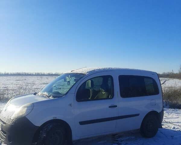 Белый Рено Кенгу, объемом двигателя 1.5 л и пробегом 230 тыс. км за 6000 $, фото 1 на Automoto.ua