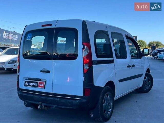 Белый Рено Кенгу, объемом двигателя 1.5 л и пробегом 301 тыс. км за 6290 $, фото 6 на Automoto.ua