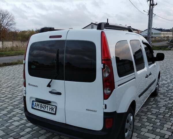 Рено Кенгу 2010 в Житомире на Automoto.ua Белый Рено Кенгу, объемом двигателя 1.46 л и пробегом 271 тыс. км за 7299 $, фото 7 на Automoto.ua