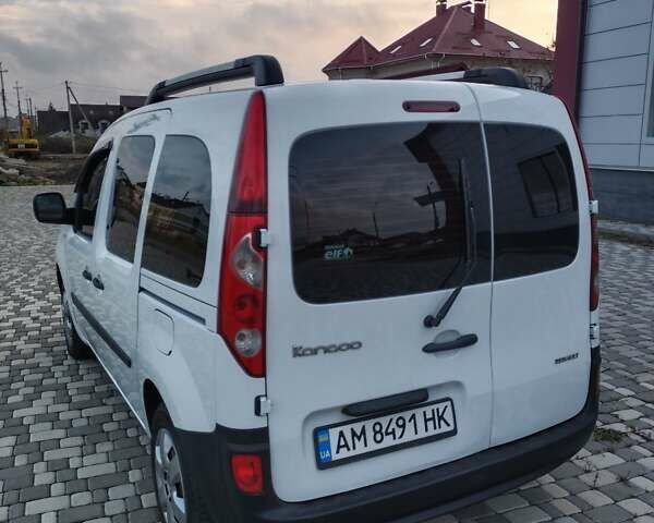 Рено Кенгу 2010 в Житомире на Automoto.ua Белый Рено Кенгу, объемом двигателя 1.46 л и пробегом 271 тыс. км за 7299 $, фото 6 на Automoto.ua