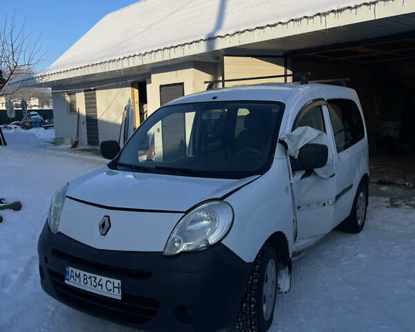 Белый Рено Кенгу, объемом двигателя 1.46 л и пробегом 300 тыс. км за 3000 $, фото 9 на Automoto.ua