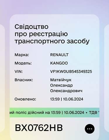 Белый Рено Кенгу, объемом двигателя 1.6 л и пробегом 228 тыс. км за 6700 $, фото 23 на Automoto.ua
