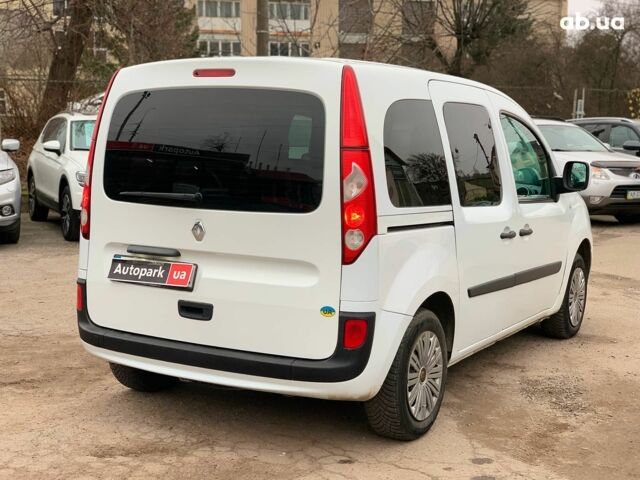 Белый Рено Кенгу, объемом двигателя 1.5 л и пробегом 260 тыс. км за 7490 $, фото 4 на Automoto.ua