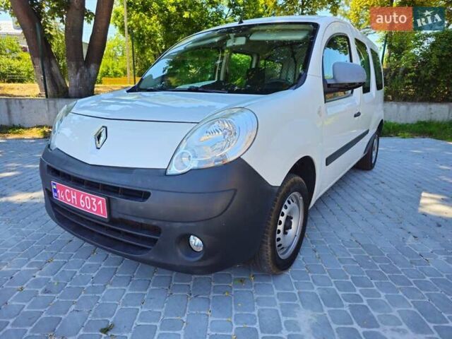 Белый Рено Кенгу, объемом двигателя 1.5 л и пробегом 185 тыс. км за 9500 $, фото 4 на Automoto.ua