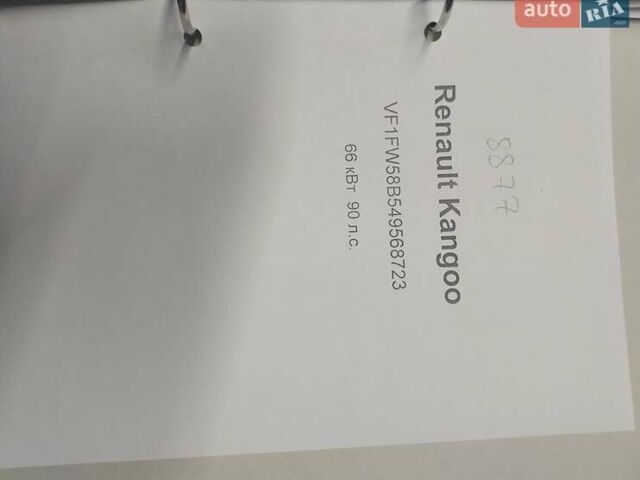 Белый Рено Кенгу, объемом двигателя 1.46 л и пробегом 253 тыс. км за 6999 $, фото 18 на Automoto.ua