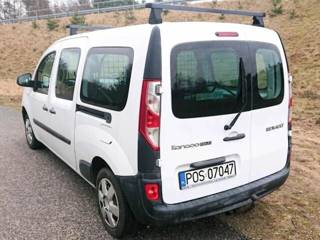 Белый Рено Кенгу, объемом двигателя 1.5 л и пробегом 191 тыс. км за 7100 $, фото 4 на Automoto.ua