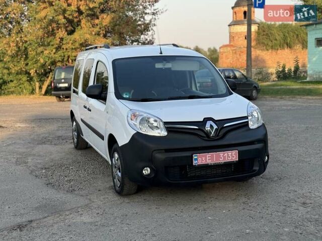 Белый Рено Кенгу, объемом двигателя 1.5 л и пробегом 173 тыс. км за 11600 $, фото 1 на Automoto.ua
