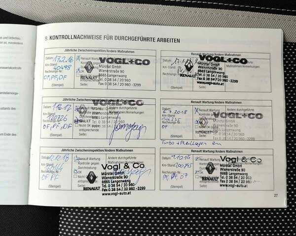 Білий Рено Кєнгу, об'ємом двигуна 1.5 л та пробігом 379 тис. км за 10900 $, фото 33 на Automoto.ua