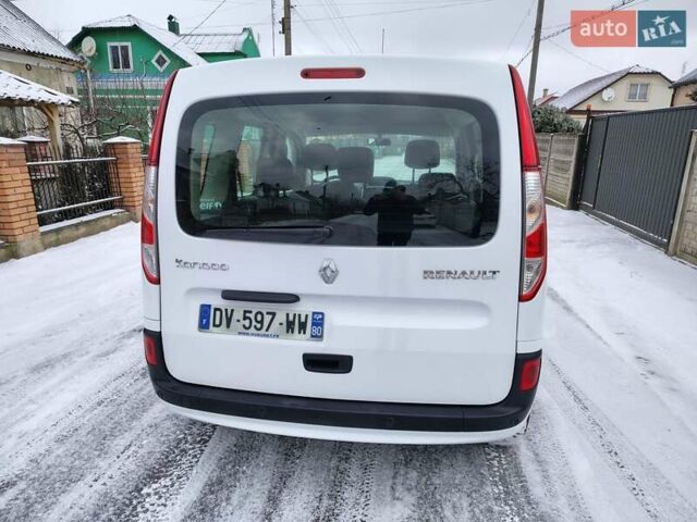 Белый Рено Кенгу, объемом двигателя 1.5 л и пробегом 283 тыс. км за 9500 $, фото 6 на Automoto.ua