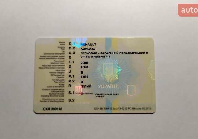 Білий Рено Кєнгу, об'ємом двигуна 1.5 л та пробігом 250 тис. км за 9700 $, фото 28 на Automoto.ua